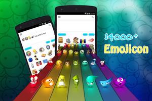 Emojicon Emoji for chat capture d'écran 1