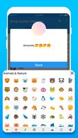 برنامه‌نما Emoji Contact: Contact Emoji M عکس از صفحه