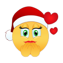 Flirty Christmas Emoji Stickers APK