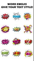 Dirty Word Emoji Stickers capture d'écran 2