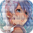 Anime Keyboard Emoji - Re:Zero Keyboard Wallpapers