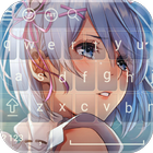 Anime Keyboard Emoji - Re:Zero Keyboard Wallpapers icône