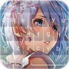 Anime Teclado Emoji - Rem Re:zero Teclado Anime icono