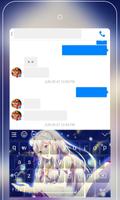 برنامه‌نما Anime Keyboard Emoji - Re:Zero Keyboard Wallpapers عکس از صفحه