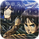 Anime Keyboard Emoji - Attack Titan Keyboard Anime APK