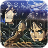 Anime Keyboard Emoji - Attack Titan Keyboard Anime icône