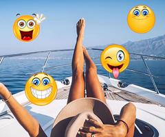 Emoji Photo Sticker Editor: Smileys & Emoji Screenshot 1