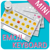 Emoji Keyboard-White,Emoticons icon Emoji Keyboard-White,Emoticons icon