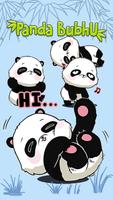 Cute Panda Emoji Keyboard Sticker capture d'écran 1