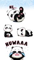 Cute Panda Emoji Keyboard Sticker Screenshot 2