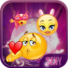 Sexy Adult Emoji– Animated Emoticons アイコン