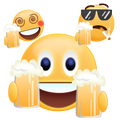 Cheers 2018 Gif Emoji Sticker