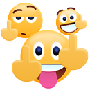 Middle Finger Emoji Sticker APK