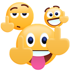 Middle Finger Emoji Sticker ikona