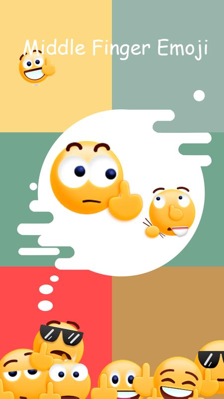 Middle Finger Emoji Sticker APK Download - Free Social APP