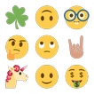 New Emoji Taco Unicorn Finger