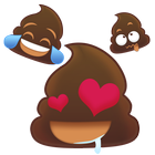 Animoji Poo Animated Stickers icône