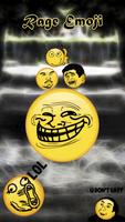 Rage Face Emoji Sticker For WhatsApp पोस्टर