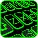 Smart Neon keyboard - Green Light Key APK