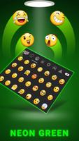 Smart Neon keyboard - Green Light Key تصوير الشاشة 1