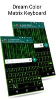 Matrix Keyboard - Neon Light Key الملصق