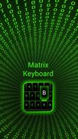Emoji Neon Matrix Keyboard Affiche