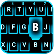 Neon Blue Smart keyboard