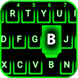 Emoji Green Neon Keyboard