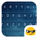APK Rain Glass Best Emoji Keyboard