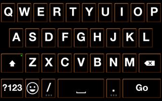 Neon Best Emoji Keyboard Affiche