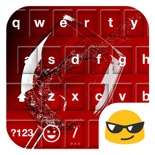 Red Wine Best Emoji Keyboard