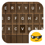 Wood Emoji Keyboard Emoticons