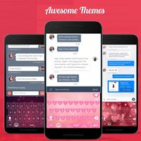 Love Emoji Keyboard تصوير الشاشة 3