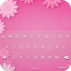 ikon Emoji Keyboard-  Pink Themes