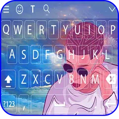 Скачать Keyboard bad bunny & Emoji APK