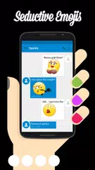 Flirty XXX Emoji NSFW Stickers APK Herunterladen