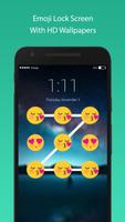 lock screen : emoji keyboard HD wallpaper screenshot 3