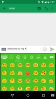 Emoji Matrix Keyboard imagem de tela 1