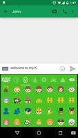 Emoji Matrix Keyboard скриншот 2