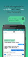 Emoji Messenger: SMS, MMS App capture d'écran 1