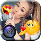 Love Emoji Sticker Editor Smiley Photo Editor أيقونة