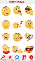 Dirty Emoji Stickers - Adult Icons and Sexy Text captura de pantalla 2