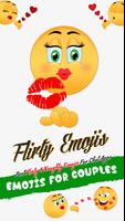 Flirty Emoji – Adult Icons and Dirty Stickers Affiche