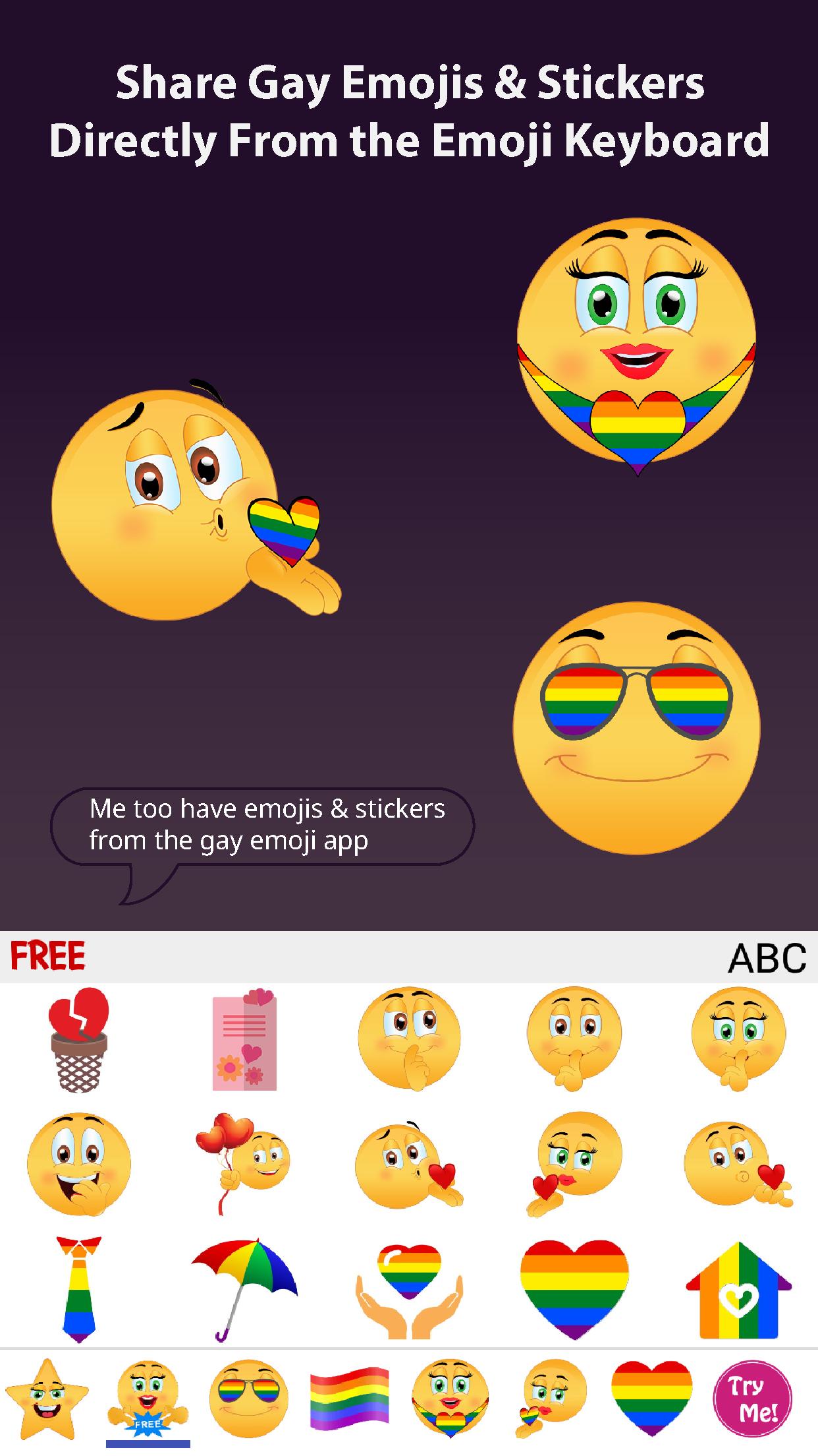 Gay Emoji App Lgbt Icons And Pride Stickers For Android Apk