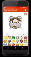 PhoneX Emoji : Create Emojis Smileys & Stickers اسکرین شاٹ 2