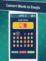 Emoji Quiz - Guess The Emoji! Word Guessing Game capture d'écran 2