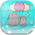 Keyboard mignon chat Kitty & Emoji icône