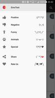 Caras del texto Para el mensajero: EmoText captura de pantalla 2
