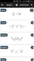 Text Faces For Chat - Lenny Face, Shrug : EmoText Screenshot 3