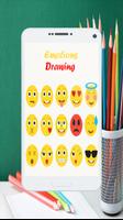 Emoticons Drawing Affiche